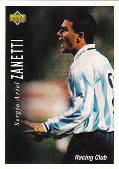 Sergio Ariel Zanetti Racing Club 1995 Upper Deck Futbol Argentina #41